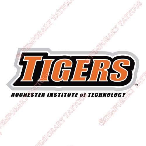 RIT Tigers Customize Temporary Tattoos Stickers NO.6020